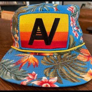 Aviator Nation Trucker- hard to find tropical print. Worn 2-3 times.